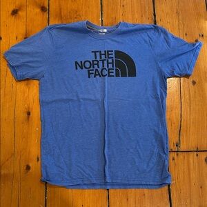LARGE BLUE NORTH FACE TSHIRT